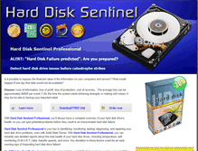 Tablet Screenshot of harddisksentinel.com